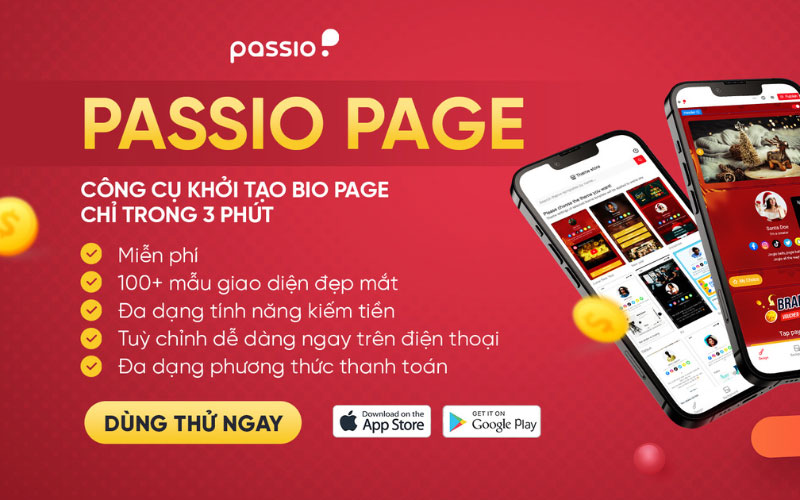 Passio Page có nhiều ưu điểm vượt trội hữu ích cho người dùng