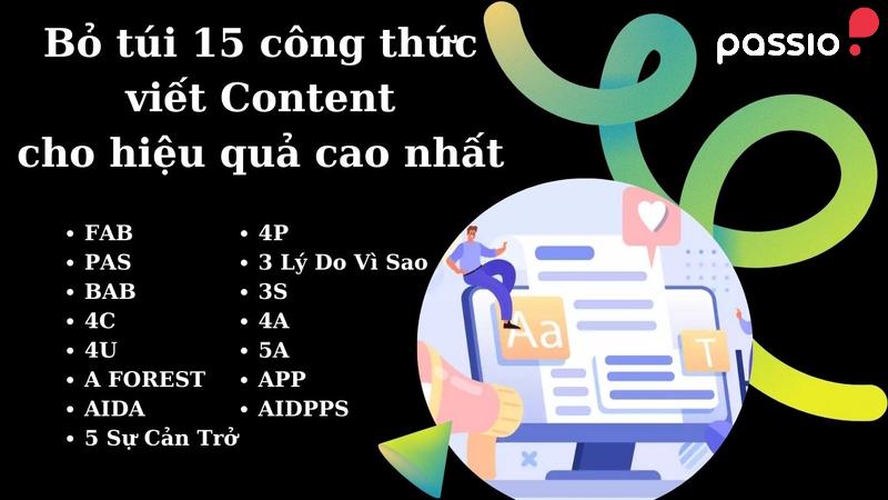 You are currently viewing Bỏ túi 15 công thức viết Content cho hiệu quả cao nhất